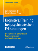 Kognitives Training bei psychiatrischen Erkrankungen: Empfehlungen für Psychiater, Neuropsychologen und Ergotherapeuten
