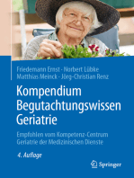 Kompendium Begutachtungswissen Geriatrie: Empfohlen vom Kompetenz-Centrum Geriatrie der Medizinischen Dienste