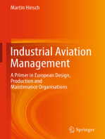 Industrial Aviation Management: A Primer in European Design, Production and Maintenance Organisations