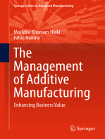 The Management of Additive Manufacturing