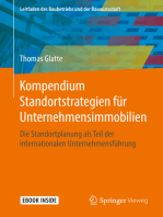 Kompendium Standortstrategien für Unternehmensimmobilien: Die Standortplanung als Teil der internationalen Unternehmensführung