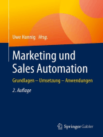 Marketing und Sales Automation: Grundlagen – Umsetzung – Anwendungen