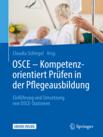 OSCE – Kompetenzorientiert Prüfen in der Pflegeausbildung: Einführung und Umsetzung von OSCE-Stationen