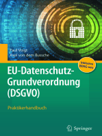 EU-Datenschutz-Grundverordnung (DSGVO)