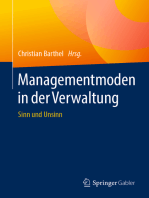 Managementmoden in der Verwaltung: Sinn und Unsinn