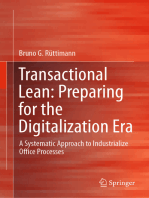 Transactional Lean: Preparing for the Digitalization Era: A Systematic Approach to Industrialize Office Processes