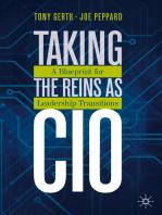 Taking the Reins as CIO: A Blueprint for Leadership Transitions