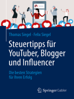Steuertipps für YouTuber, Blogger und Influencer: Die besten Strategien für Ihren Erfolg