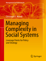 Managing Complexity in Social Systems: Leverage Points for Policy and Strategy