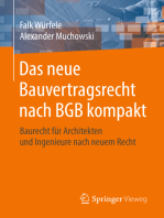 Das neue Bauvertragsrecht nach BGB kompakt: Baurecht für Architekten und Ingenieure nach neuem Recht