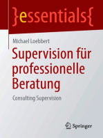 Supervision für professionelle Beratung: Consulting Supervision