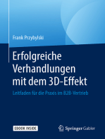 Erfolgreiche Verhandlungen mit dem 3D-Effekt: Leitfaden für die Praxis im B2B-Vertrieb