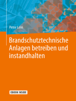 Brandschutztechnische Anlagen betreiben und instandhalten