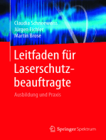 Leitfaden für Laserschutzbeauftragte: Ausbildung und Praxis