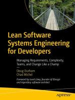 Lean Software Systems Engineering for Developers: Managing Requirements, Complexity, Teams, and Change Like a Champ