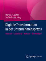 Digitale Transformation in der Unternehmenspraxis: Mindset – Leadership – Akteure – Technologien