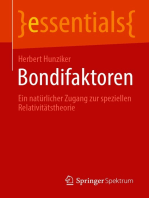 Bondifaktoren: Ein natürlicher Zugang zur speziellen Relativitätstheorie