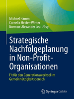 Strategische Nachfolgeplanung in Non-Profit-Organisationen: Fit für den Generationswechsel im Gemeinnützigkeitsbereich
