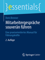 Mitarbeitergespräche souverän führen: Eine praxisorientiertes Manual für Führungskräfte