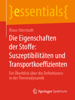 Die Eigenschaften der Stoffe