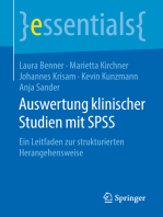 Auswertung klinischer Studien mit SPSS: Ein Leitfaden zur strukturierten Herangehensweise