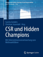 CSR und Hidden Champions: Mit Unternehmensverantwortung zum Weltmarktführer