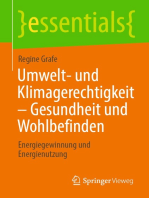 Umwelt- und Klimagerechtigkeit – Gesundheit und Wohlbefinden