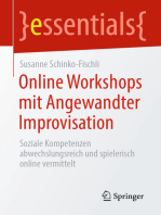 Online Workshops mit Angewandter Improvisation: Soziale Kompetenzen abwechslungsreich und spielerisch online vermittelt