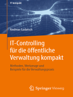 IT-Controlling für die öffentliche Verwaltung kompakt: Methoden, Werkzeuge und Beispiele für die Verwaltungspraxis