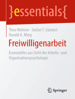 Freiwilligenarbeit: Essenzielles aus Sicht der Arbeits- und Organisationspsychologie