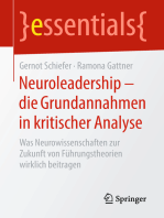 Neuroleadership – die Grundannahmen in kritischer Analyse: Was Neurowissenschaften zur Zukunft von Führungstheorien wirklich beitragen