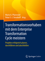 Transformationsvorhaben mit dem Enterprise Transformation Cycle meistern