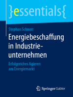 Energiebeschaffung in Industrieunternehmen: Erfolgreiches Agieren am Energiemarkt