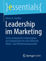 Leadership im Marketing: Sechs strategische Leitprinzipien als Erfolgstreiber für eine führende Markt- und Wettbewerbsposition