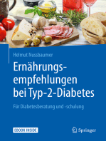 Ernährungsempfehlungen bei Typ-2-Diabetes: Für Diabetesberatung und -schulung