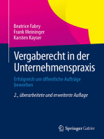 Vergaberecht in der Unternehmenspraxis: Erfolgreich um öffentliche Aufträge bewerben