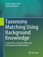 Taxonomy Matching Using Background Knowledge: Linked Data, Semantic Web and Heterogeneous Repositories