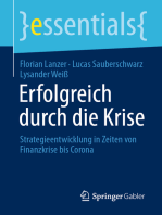 Erfolgreich durch die Krise: Strategieentwicklung in Zeiten von Finanzkrise bis Corona