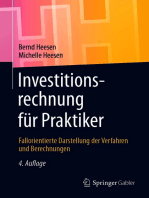 Investitionsrechnung für Praktiker