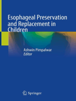 Esophageal Preservation and Replacement in Children