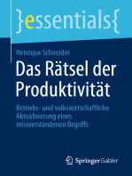 Das Rätsel der Produktivität