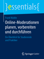 Online-Moderationen planen, vorbereiten und durchführen: Ein Überblick für Studierende und Praktiker