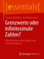 Grenzwerte oder infinitesimale Zahlen?: Über Einstiege in die Analysis und ihren Hintergrund