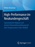 High-Performance im Neukundengeschäft: Systematische Akquise und sichere Potenzialeinschätzung mit dem Temperament-Sales-Modell