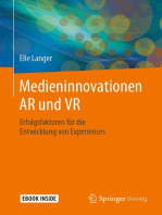 Medieninnovationen AR und VR: Erfolgsfaktoren für die  Entwicklung von Experiences