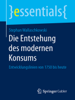 Die Entstehung des modernen Konsums