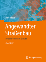 Angewandter Straßenbau: Straßenfertiger im Einsatz