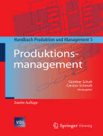 Produktionsmanagement: Handbuch Produktion und Management 5