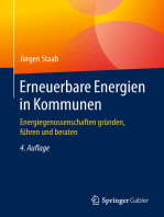 Erneuerbare Energien in Kommunen: Energiegenossenschaften gründen, führen und beraten