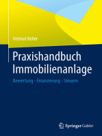 Praxishandbuch Immobilienanlage: Bewertung - Finanzierung - Steuern